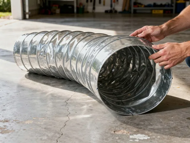 Euclid Dryer Vent Cleaning specialist using advanced equipment for thorough duct cleaning in Euclid
