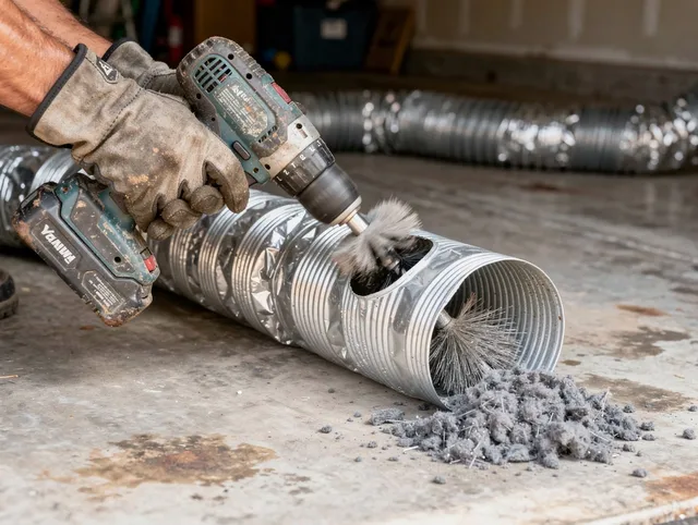 Professional duct cleaning by Euclid Dryer Vent Cleaning in Euclid